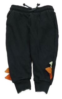 Černé tepláky - dinosaurus F&F