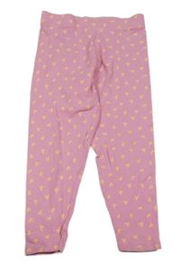 Růžové legíny se srdíčky Nutmeg