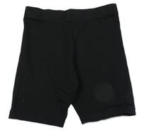 Černé elastické kraťasy Primark 