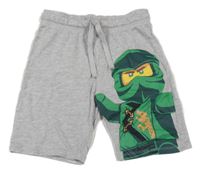 Šedé melírované kraťasy Ninjago H&M