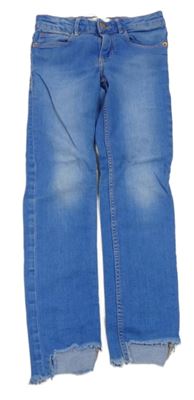 Modré skinny rifle Zara