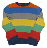 Barevný pruhovaný svetr GAP