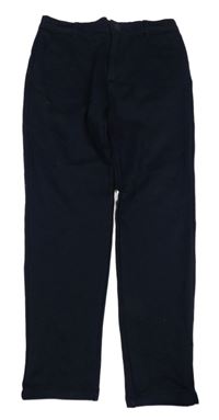 Tmavomodré chino kalhoty ZARA