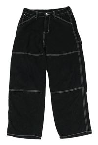 Černé baggy rifle H&M