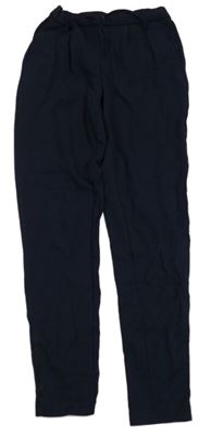 Tmavomodré teplákové chino kalhoty Kids Only