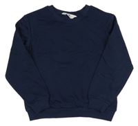 Tmavomodrá mikina H&M