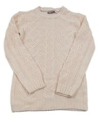 Světlerůžová svetrová tunika Pepperts