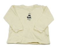 Světležlutá mikina se zebrou Esprit