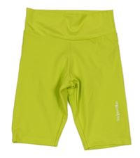 Limetkové sportovní elastické kraťasy s nápisem Zara