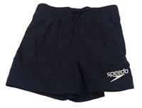 Tmavomodré plážové kraťasy s logem Speedo