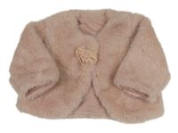 Světlerůžový kožešinový podšitý kabátek Matalan