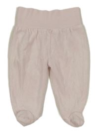 Světlerůžové sametové polodpuky C&A