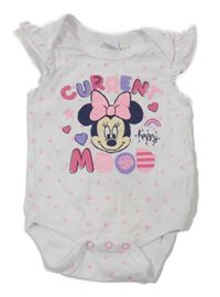 Bílé body s hvězdičkami a Minnie Disney