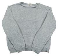 Šedá melírovaná mikina H&M