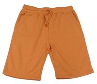 Oranžové teplákové kraťasy Primark