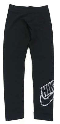 Černé legíny s logem Nike
