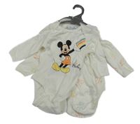 Nové - 2set - 2x bílé body s Mickeym Disney