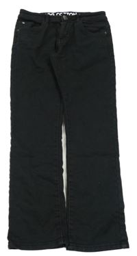 Černé teplákové straight rifle C&A