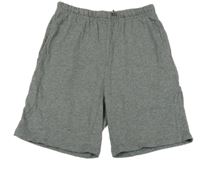 Šedé teplákové kraťasy 