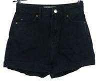 Dámské černé riflové kraťasy Primark 