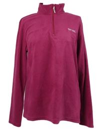 Dásmká purpurová fleecová funkční mikina Regatta 