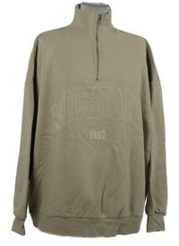 Dámská béžová oversized mikina s nápisem Primark 