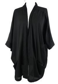 Dámský černý šifonový cardigán Amisu 