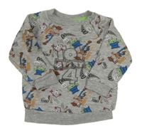 Šedá mikina s Toy Story Disney