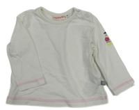 Bílé triko s obrázkem Liegelind