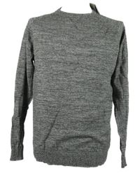 Nové - Pánský šedý melírovaný svetr Primark