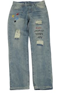 Modré rifle s hvězdami 