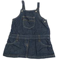 Tmavomodré riflové laclové šaty Levi´s