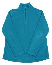 Azurová fleecová funkční mikina Me´ru