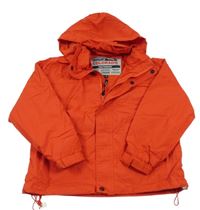 Červená šusťáková funkčníp jarní bunda s kapucí High Colorado 