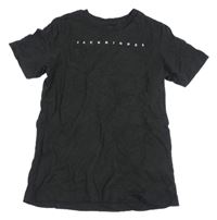 Černé tričko s logem Jack & Jones