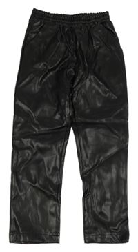 Černé koženkové kalhoty Fiona&Co.