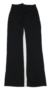 Černé funkční sportovní kalhoty Crane