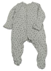 Šedo-růžový vzorovaný overal TU 