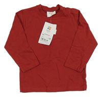 Nové - Karmínové triko Famy 