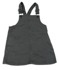 Šedé riflové laclové šaty Primark