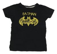Černé tričko s logem Batmana 