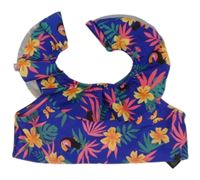 Tmavomodrá plavková lambáda s tukany H&M