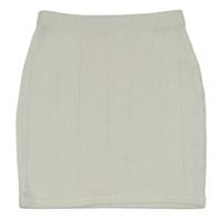 Bílá vzorovaná sukně 