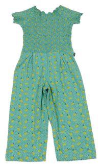 Mátový žabičkový culottes overal s citrony Jako-o