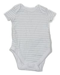Bílo-zelené pruhované body George