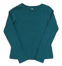 Smaragdové triko zn. H&M