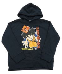 Nové - Tmavomodrá mikina s Dragon Ball Z a kapucí