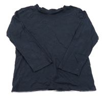 Tmavomodré triko Matalan