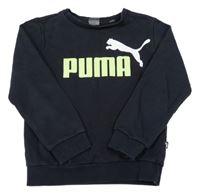 Černá mikina s logem Puma
