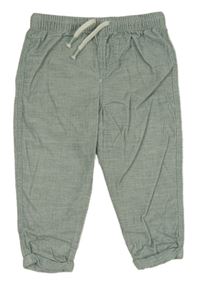 Světlezelené lehké manšestráky F&F